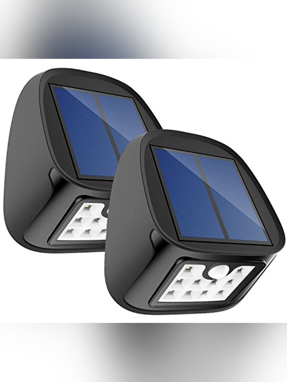 Pack Of 2 LED Motion Sensor Lights Outdoor Waterproof Security Lights - OPEN BOX